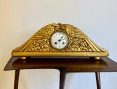 Art DecoMantel Clock by Albert Gu not France 1925  - 3994167