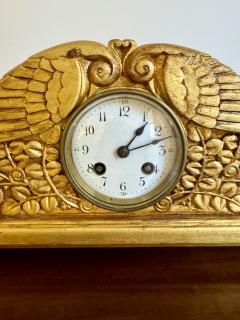 Art DecoMantel Clock by Albert Gu not France 1925  - 3994168