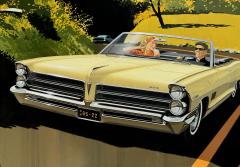 Art Fitzpatrick 1965 Pontiac 2 2 Convertible Advertisement Brochure Vintage Cars - 4499017