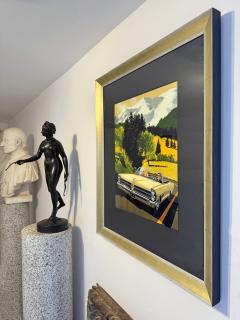 Art Fitzpatrick 1965 Pontiac 2 2 Convertible Advertisement Brochure Vintage Cars - 4499023