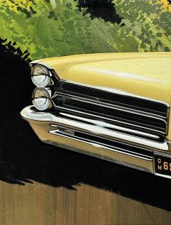 Art Fitzpatrick 1965 Pontiac 2 2 Convertible Advertisement Brochure Vintage Cars - 4499024