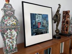 Art Fitzpatrick Love on a Rainy Afternoon Pontiac Bonneville Illustration Art - 4497237