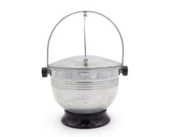 Art Moderne Aluminum Ice Bucket - 4675487