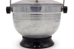Art Moderne Aluminum Ice Bucket - 4675488