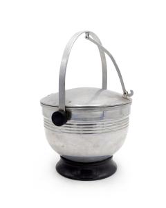 Art Moderne Aluminum Ice Bucket - 4675489