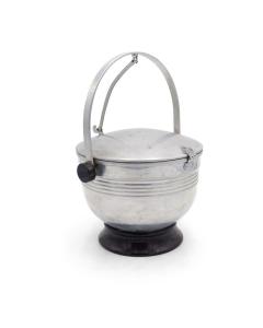 Art Moderne Aluminum Ice Bucket - 4675492