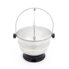 Art Moderne Aluminum Ice Bucket - 4741784