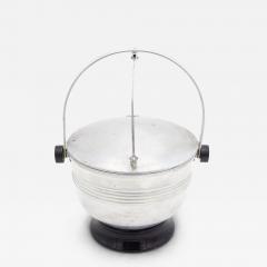Art Moderne Aluminum Ice Bucket - 4741788