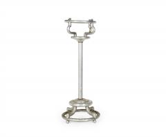 Art Moderne Aluminum Ice Bucket Stand - 4673342
