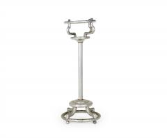 Art Moderne Aluminum Ice Bucket Stand - 4673344