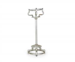 Art Moderne Aluminum Ice Bucket Stand - 4673345