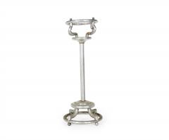 Art Moderne Aluminum Ice Bucket Stand - 4673346
