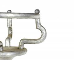 Art Moderne Aluminum Ice Bucket Stand - 4673349