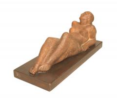 Art Moderne Terra Cotta Nude Lady - 4197326