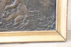 Art Nouveau Bas Relief Sculpture in Bronze - 2218258