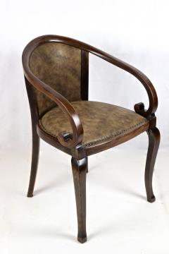 Art Nouveau Bentwood Armchair by Thonet Late 19th Century Austria circa 1895 - 3398996