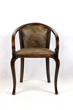 Art Nouveau Bentwood Armchair by Thonet Late 19th Century Austria circa 1895 - 3398998