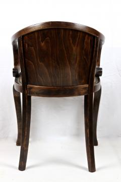 Art Nouveau Bentwood Armchair by Thonet Late 19th Century Austria circa 1895 - 3399004
