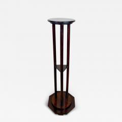 Art Nouveau Bentwood Pedestal Mahogany Look Austria circa 1900 - 3661159