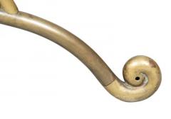 Art Nouveau Brass Fireplace Log Holder - 4149771