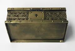 Art Nouveau Brass Jewellery Box Germany C 1920 probably Erhard S hne - 1132971