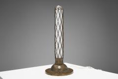 Art Nouveau Brass Table Lamp Europe 1900s - 4464464