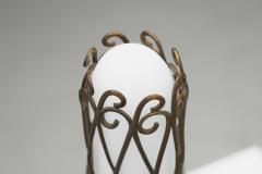 Art Nouveau Brass Table Lamp Europe 1900s - 4464465