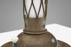 Art Nouveau Brass Table Lamp Europe 1900s - 4464467