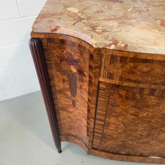 Art Nouveau Burlwood Sideboard France Circa 1915  - 4504795