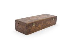 Art Nouveau Carved Wooden Box - 4195732