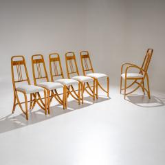 Art Nouveau Chairs Model 511 and 1511 by Brothers Thonet Vienna - 4428902