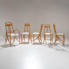 Art Nouveau Chairs Model 511 and 1511 by Brothers Thonet Vienna - 4428904