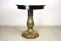 Art Nouveau Coffee Side Table with Brass Base Austria circa 1910 - 3468077