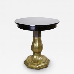 Art Nouveau Coffee Side Table with Brass Base Austria circa 1910 - 3471618