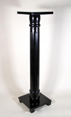 Art Nouveau Column Pedestal Ebonized Beechwood Austria circa 1900 - 3468133