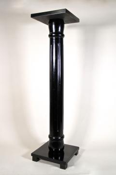 Art Nouveau Column Pedestal Ebonized Beechwood Austria circa 1900 - 3468140