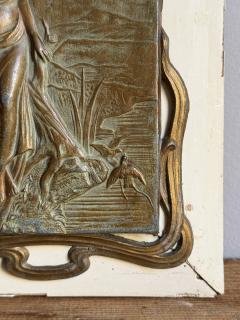 Art Nouveau Decorative Panels A Pair - 4569185