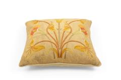 Art Nouveau Embroidered Pillows - 4197805