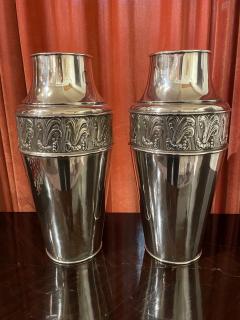 Art Nouveau Silver Pair of Urns - 1748918