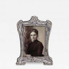 Art Nouveau Style Silver Picture Frame - 4247485