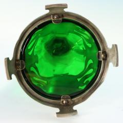 Art Nouveau WMF Claret Jug with Green Glass Liner - 4212027