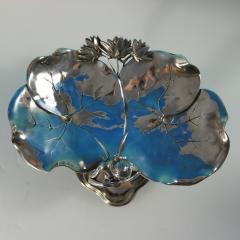 Art Nouveau WMF Fairy With Dove Lily Visiting Card Tray - 4422064