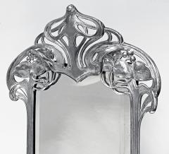 Art Nouveau WMF Maiden Table Mirror circa 1906 Germany - 3148936
