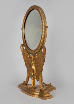 Art Nouveau Winged Victory Table Mirror - 3088294