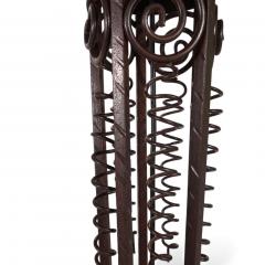 Art Nouveau wrought iron floor lamp 1920 - 4742009