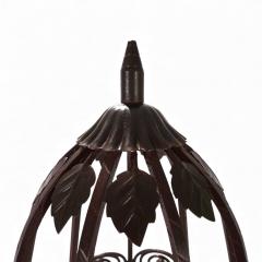 Art Nouveau wrought iron floor lamp 1920 - 4742016