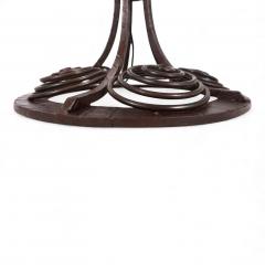 Art Nouveau wrought iron floor lamp 1920 - 4742020
