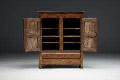 Art Populaire Alpine Cabinet France 19th Century - 4458337