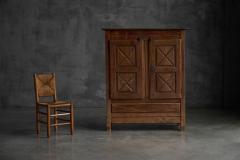 Art Populaire Alpine Cabinet France 19th Century - 4458346