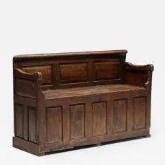 Art Populaire Chest Bench France 17th Century - 3663491